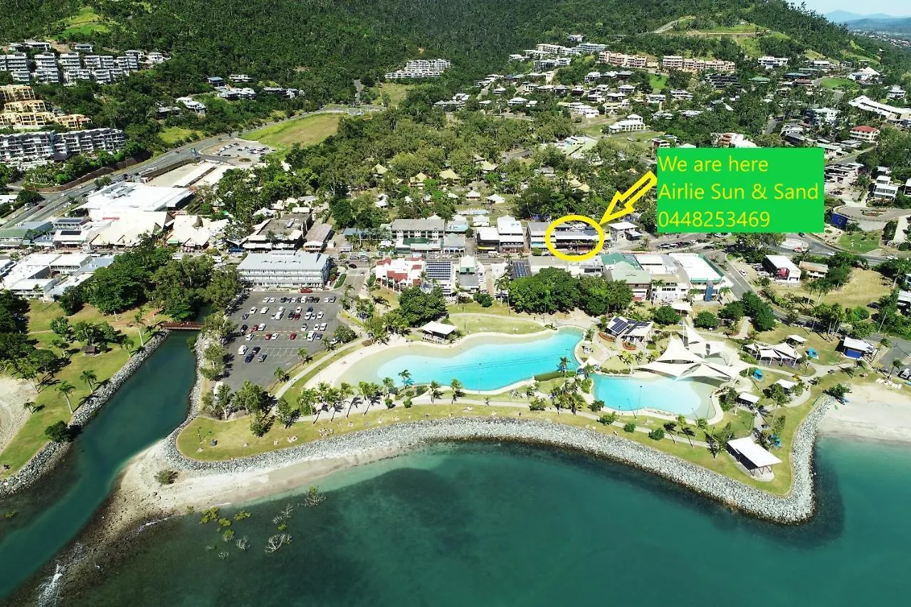 公寓 Airlie Sun & Sand Accommodation #2 埃尔利海滩